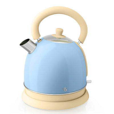 Swan Retro Dome Kettle - Blue Swan Retro Dome Kettle - Blue